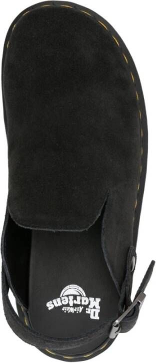 Dr. Martens Zwarte leren sandalen voor vrouwen