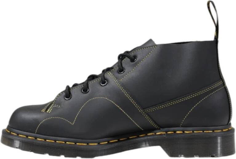 Dr. Martens Zwarte leren veterlaarzen