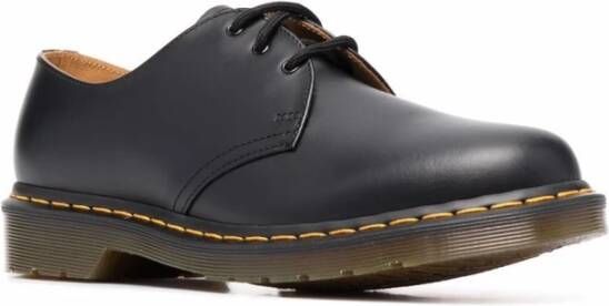 Dr. Martens Zwarte leren veterschoenen