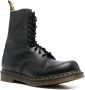 Dr. Martens Zwarte leren veterschoenen Black Heren - Thumbnail 4