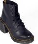 Dr. Martens Zwarte leren damesschoenen Herfst Winter collectie Black Dames - Thumbnail 8
