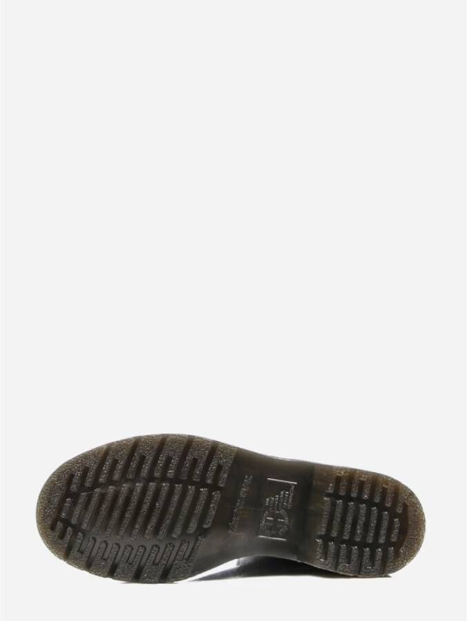 Dr. Martens Zwarte Leren Veterschoenen voor Dames Black Dames