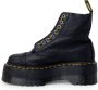 Dr. Martens Zwarte Leren Veterschoenen voor Vrouwen Black Dames - Thumbnail 9