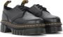 Dr. Martens Zwarte Nappa Lux Audrick Veterschoen Black Dames - Thumbnail 2