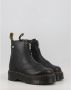 Dr. Martens Zwarte Plateauboots met Rits Gratis Verzending Black Dames - Thumbnail 9