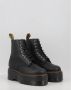 Dr. Martens Zwarte veterschoenen met hoge platform voor moedige vrouwen Black Dames - Thumbnail 6