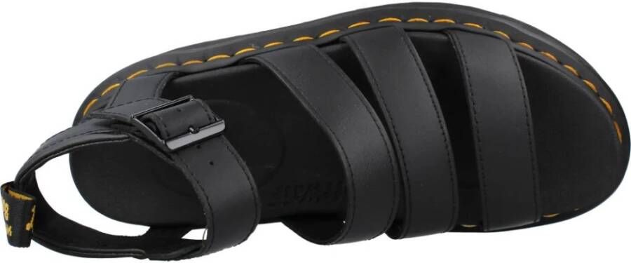 Dr. Martens Zwarte Quad Sandalen Black Dames