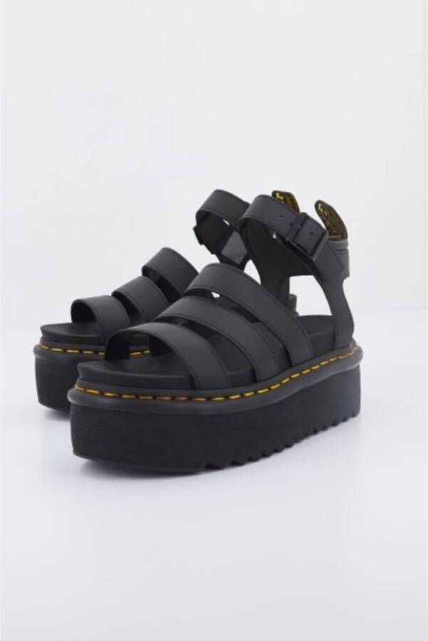 Dr. Martens Zwarte Quad Sandalen Black Dames