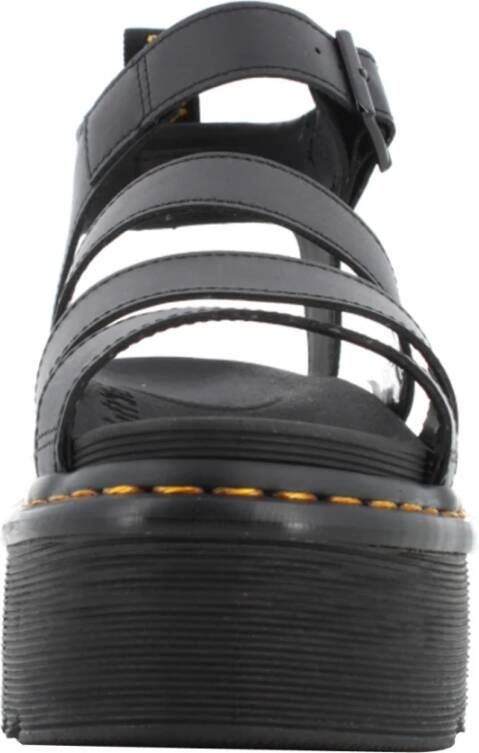 Dr. Martens Zwarte Quad Sandalen Blaire Hydro Black Dames
