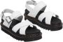 Dr. Martens Voss II Zwart Wit Sandalen voor Dames Black Dames - Thumbnail 10