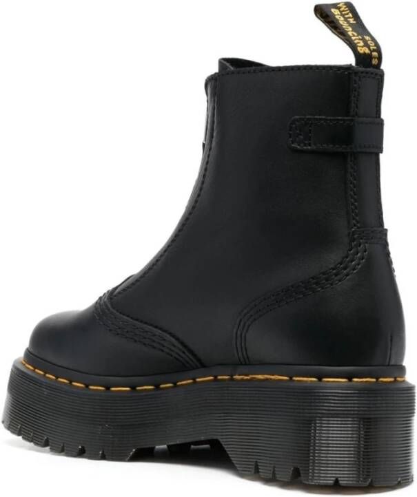 Dr. Martens Zwarte Winterlaarzen Zwart Dames