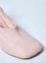 Dries Van Noten Gebogen Hak Leren Pumps Pink Dames - Thumbnail 3