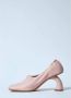 Dries Van Noten Gebogen Hak Leren Pumps Pink Dames - Thumbnail 4