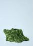 Dries Van Noten Gebogen Hak Metallic Sleehakken Green Dames - Thumbnail 2