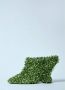 Dries Van Noten Gebogen Hak Metallic Sleehakken Green Dames - Thumbnail 4