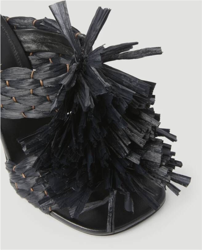 Dries Van Noten Heeled Mules Black Dames