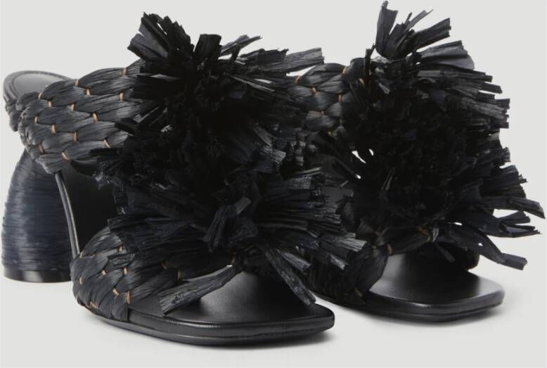 Dries Van Noten Heeled Mules Black Dames