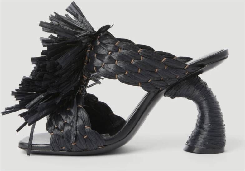 Dries Van Noten Heeled Mules Black Dames