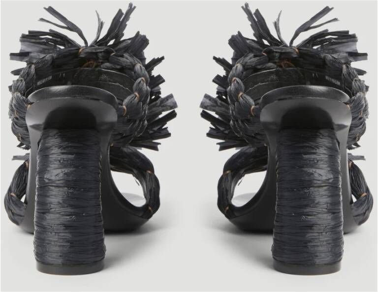 Dries Van Noten Heeled Mules Black Dames