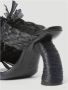 Dries Van Noten Heeled Mules Black Dames - Thumbnail 6