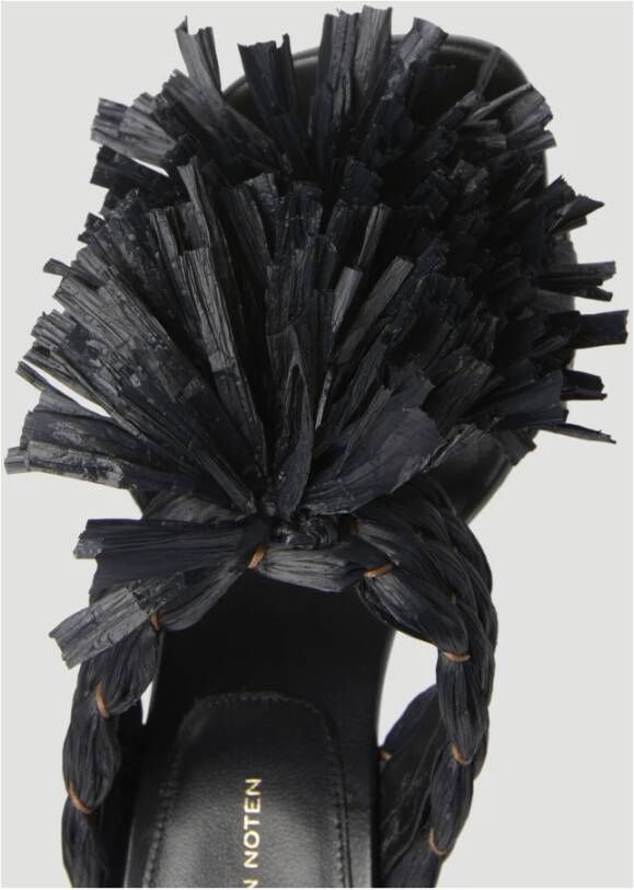 Dries Van Noten Heeled Mules Black Dames