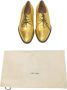 Dries van Noten Pre-owned Leather flats Yellow Dames - Thumbnail 7