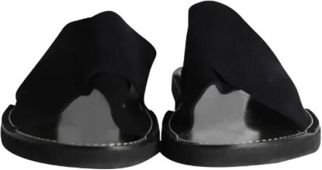 Dries van Noten Pre-owned Leather sandals Black Heren
