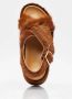 Dries Van Noten Stijlvolle Ponyhair Sandalen Bruin Dames - Thumbnail 6