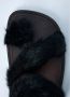 Dries Van Noten Wollen Leren Sandalen - Thumbnail 2