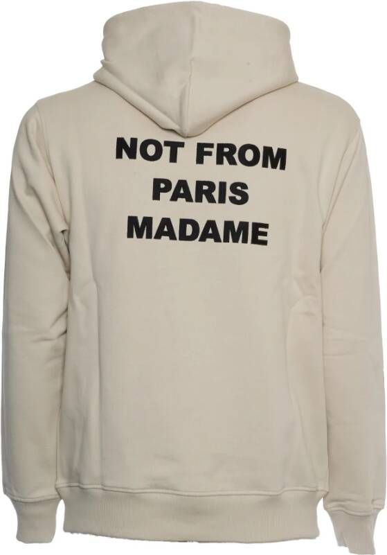 Drole de Monsieur Comfort Fit Hoodie met Slogan