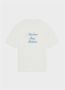 Drole de Monsieur Cursieve Slogan T-shirt Wit - Thumbnail 2