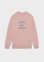 Drole de Monsieur Cursive Slogan Crewneck Sweatshirt - Thumbnail 2