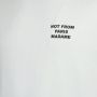 Drole de Monsieur T-shirt met sloganprint wit - Thumbnail 2