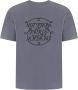 Drole de Monsieur Heren Slogan T-shirt met Tresses - Thumbnail 2