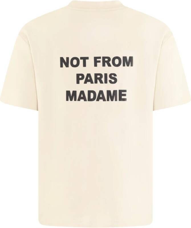 Drole de Monsieur Heren T-shirt met slogan