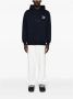 Drole de Monsieur Marineblauwe Sweatshirt met Sloganprint - Thumbnail 2