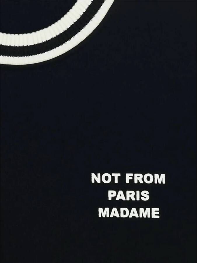 Drole de Monsieur Sport Slogan Sweater