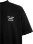 Drole de Monsieur T-shirt met slogan en geribbelde halslijn - Thumbnail 2