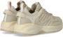 Dsquared2 Ecru Cream Panelled Low-Top Sneakers Beige - Thumbnail 16