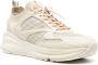 Dsquared2 Ecru Cream Panelled Low-Top Sneakers Beige - Thumbnail 7