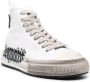 Dsquared2 Berlijn Witte Canvas Sneakers White Heren - Thumbnail 2