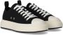 Dsquared2 Zwarte Canvas Sneakers met Witte Rubberen Zool Black Heren - Thumbnail 6