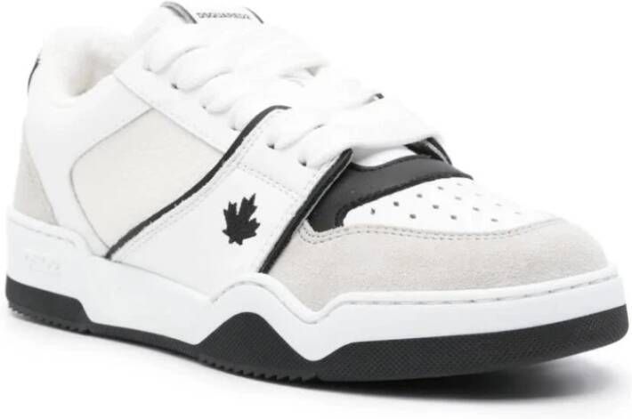 Dsquared2 Bianco Nero Sneakers Multicolor Dames