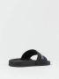 Dsquared2 Blauwe Rubberen Slippers met Logo - Thumbnail 2