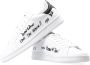 Dsquared2 Leren Veterschoenen The Canadian Stijl White Dames - Thumbnail 10