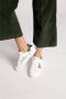 Dsquared2 Leren Veterschoenen The Canadian Stijl White Dames - Thumbnail 12
