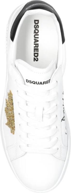 Dsquared2 Boxer Sneakers Wit Dames