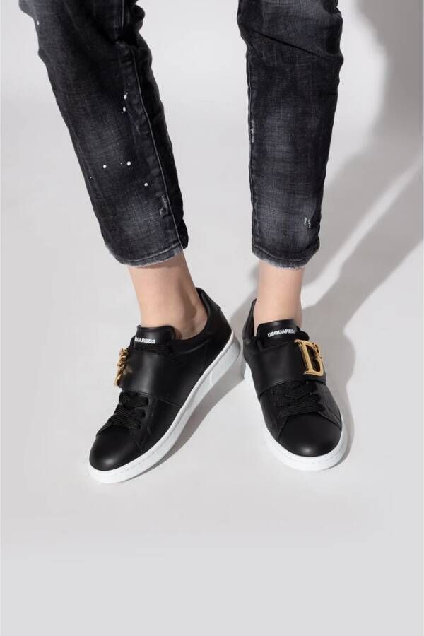 Dsquared2 Boxer Sneakers Zwart Dames