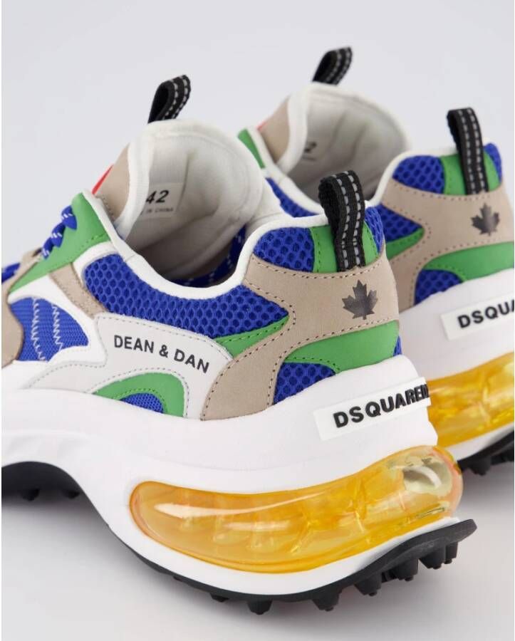 Dsquared2 Bubble Sneaker Grijs Multi Multicolor Heren
