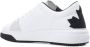 Dsquared2 Witte Leren Sneakers met Contrasterend Logo White Heren - Thumbnail 6